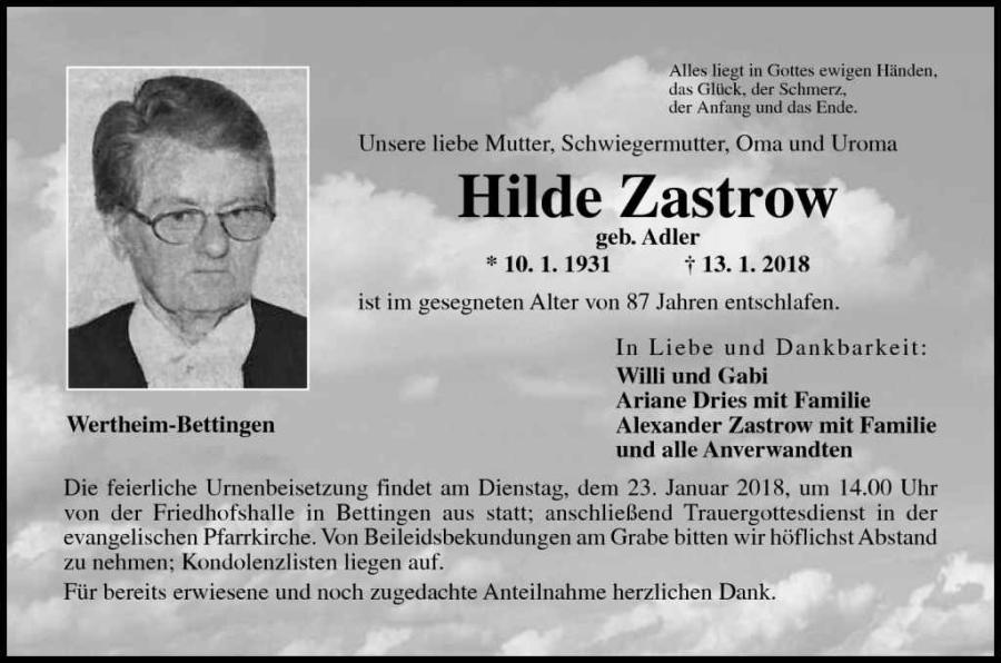 Hilde Zastrow