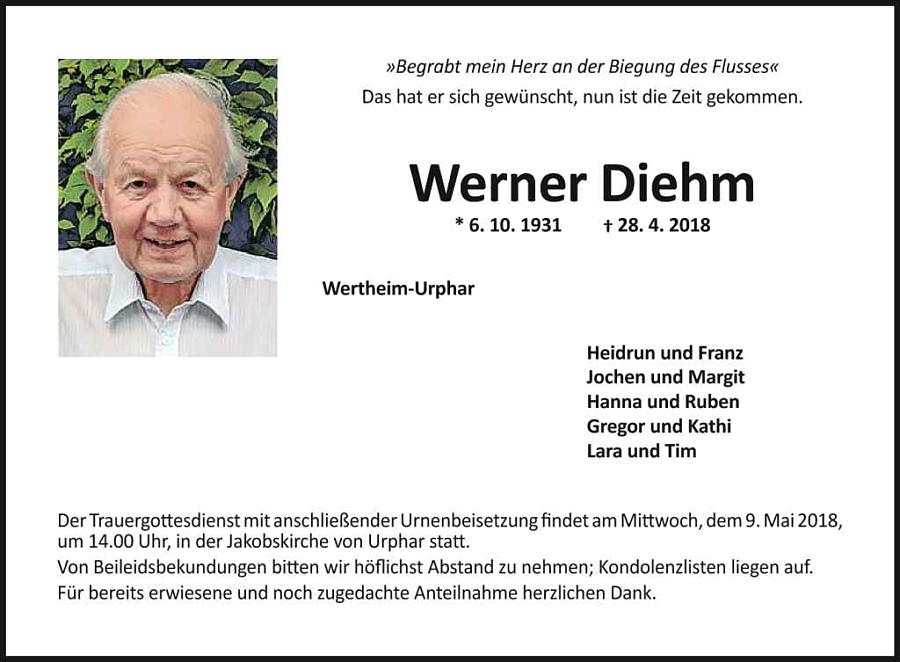 Werner Diehm Urphar