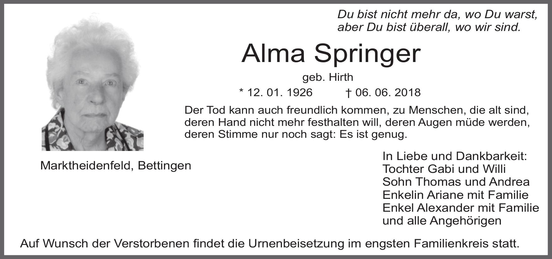 Alma Springer