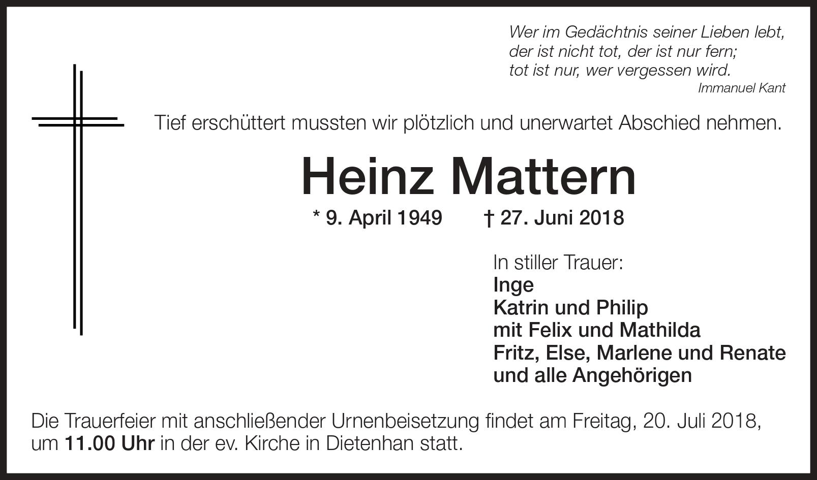 Heinz Mattern