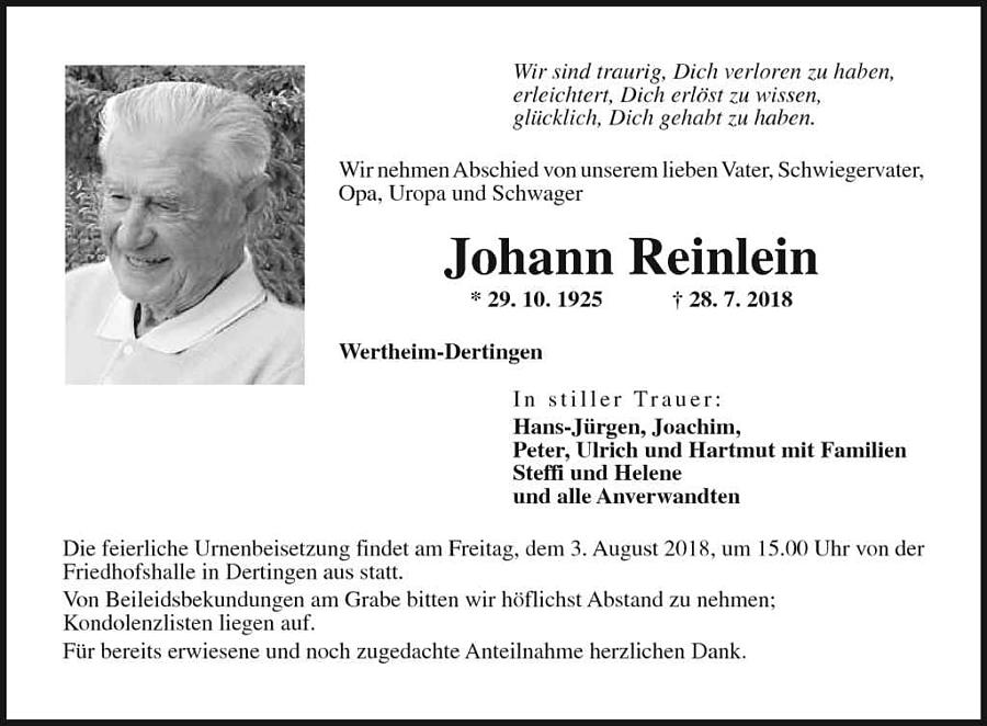 Johann Reinlein
