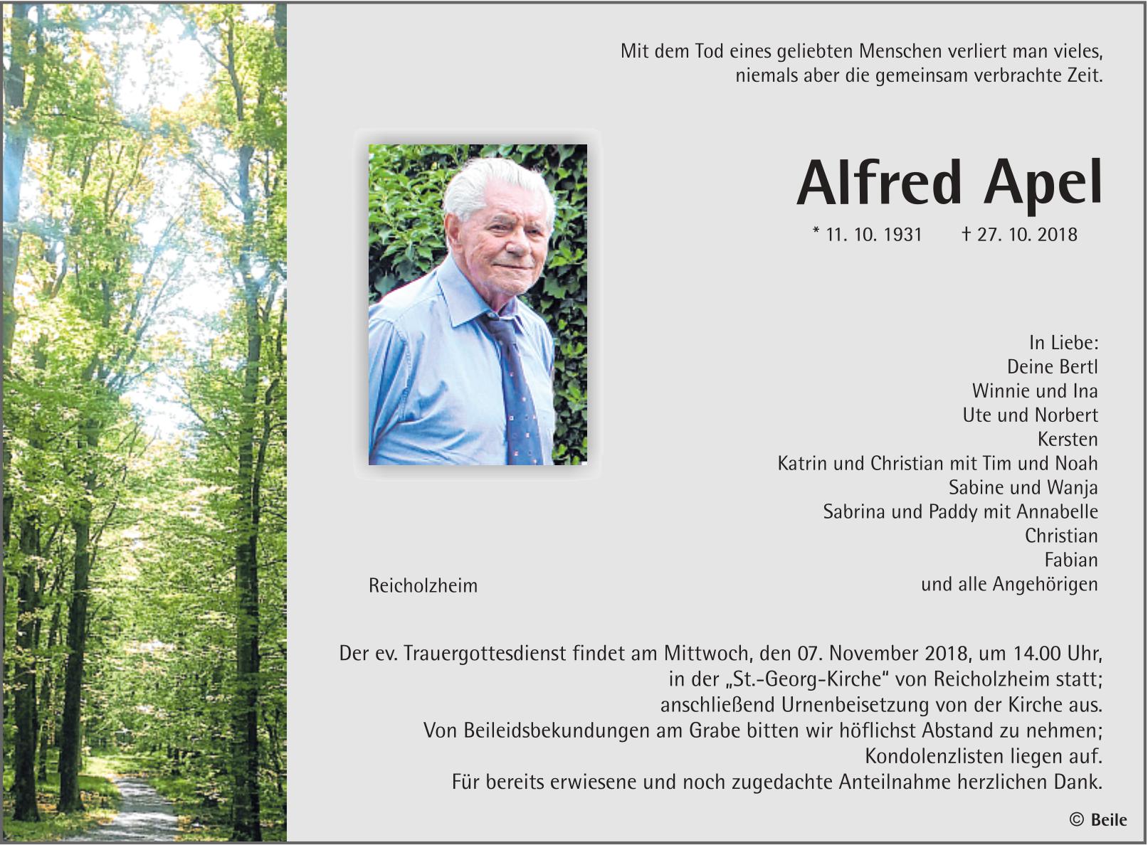 Alfred Apel
