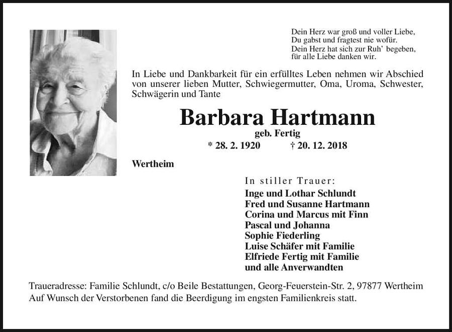 Barbara Hartmann