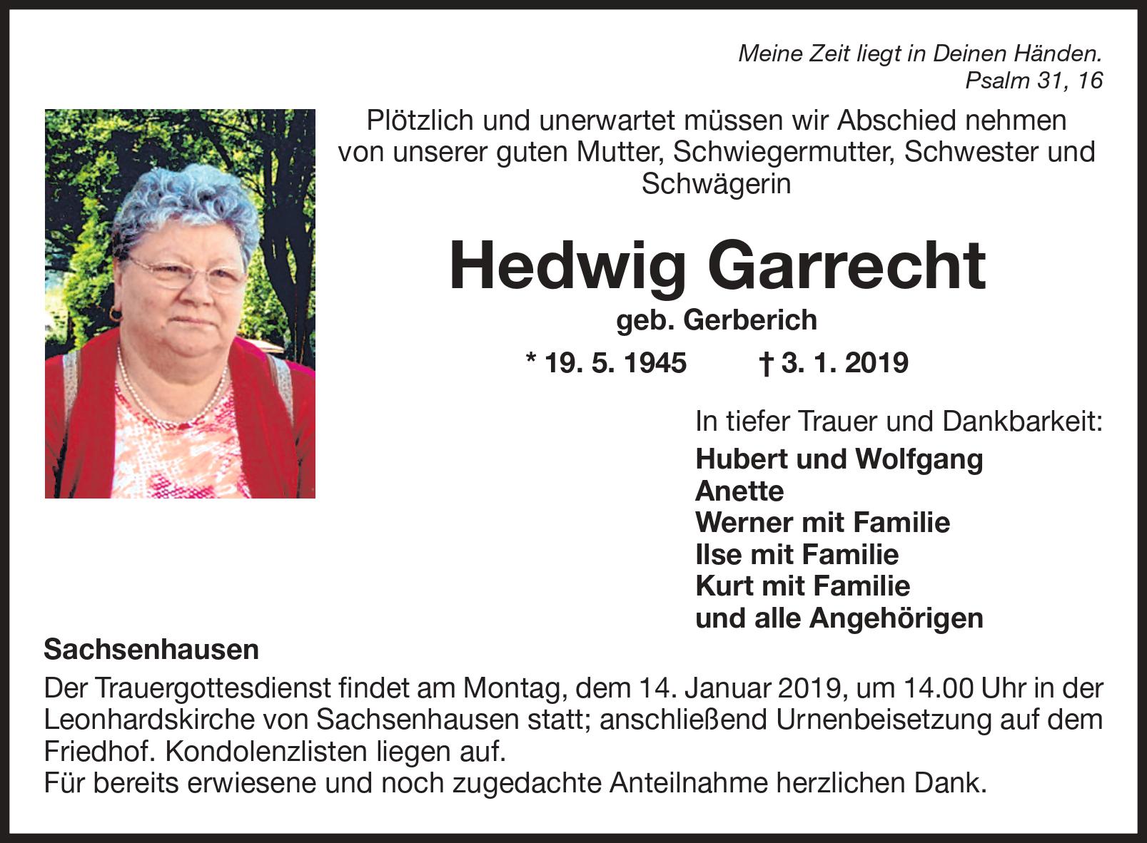 Hedwig Garrecht