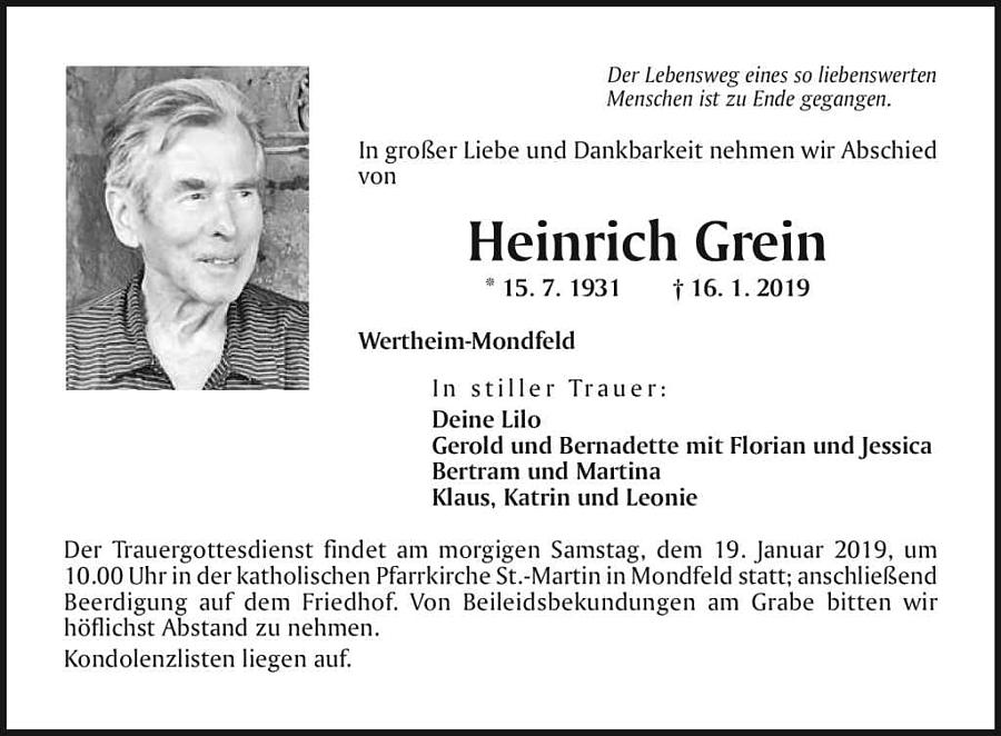 Heinrich Grein