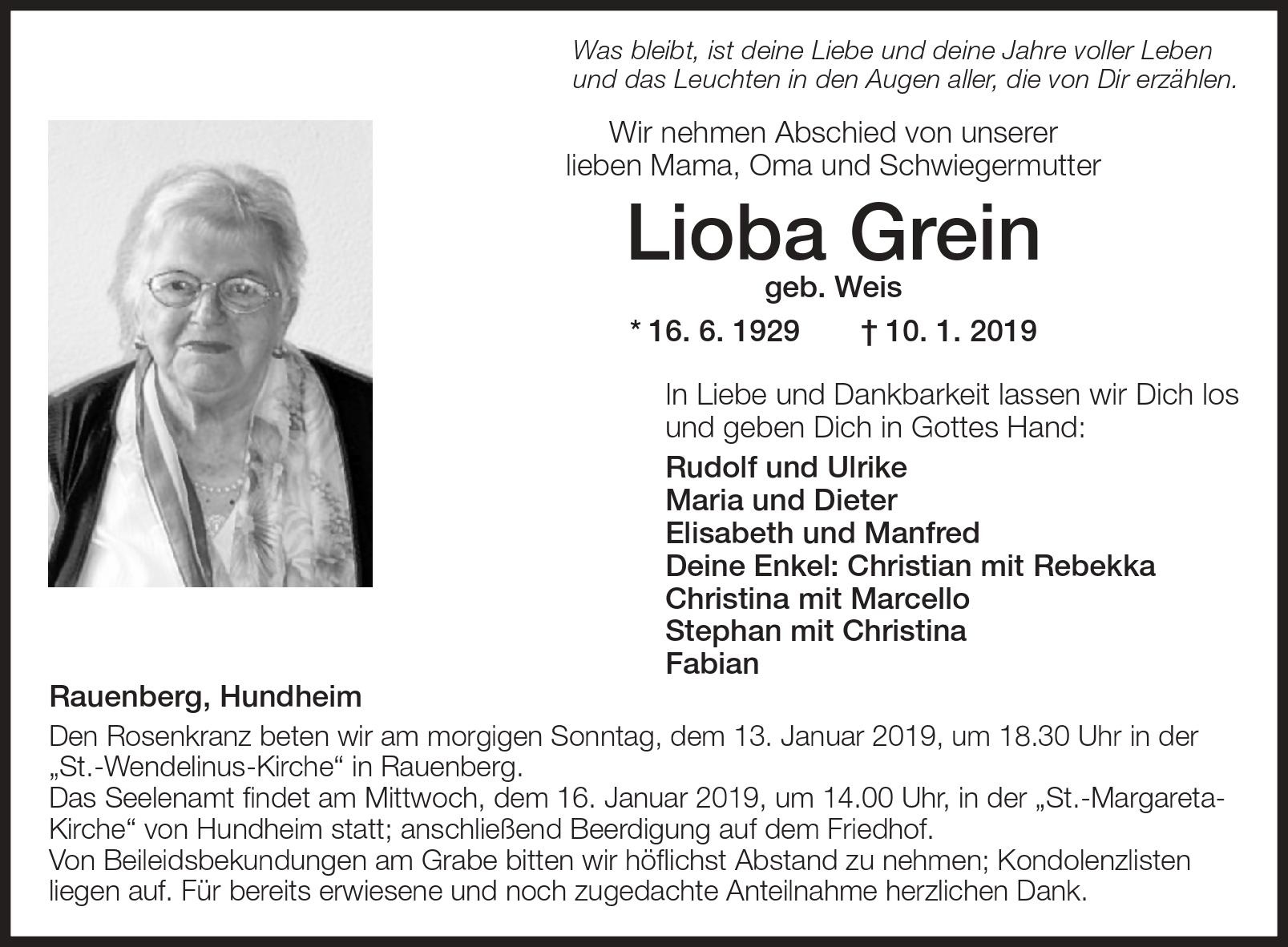 Lioba Grein Hundheim