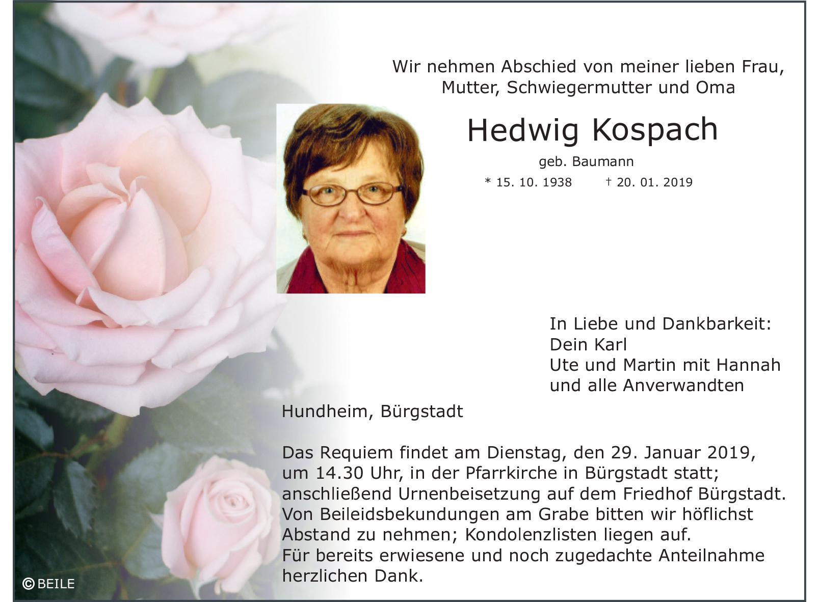 Hedwig Kospach