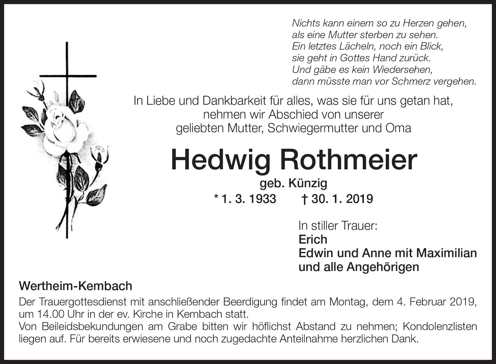 Hedwig Rothmeier