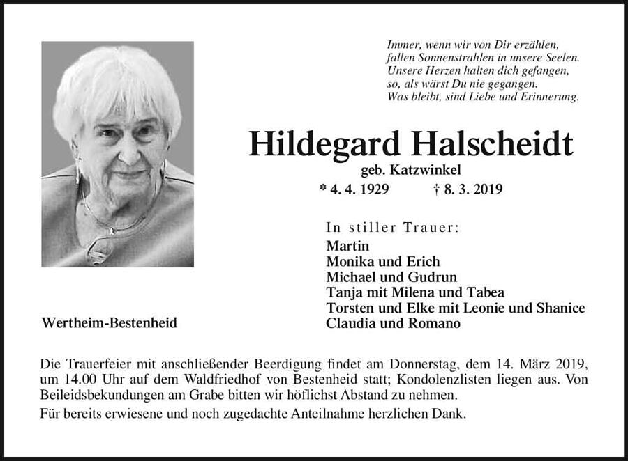 Hildegard Halscheidt