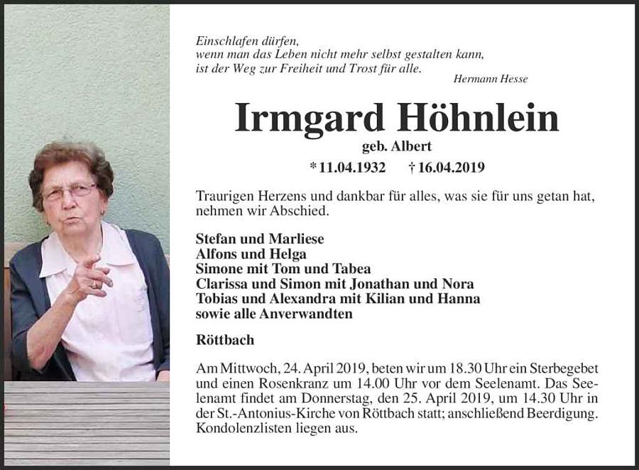 Irmgard Höhnlein