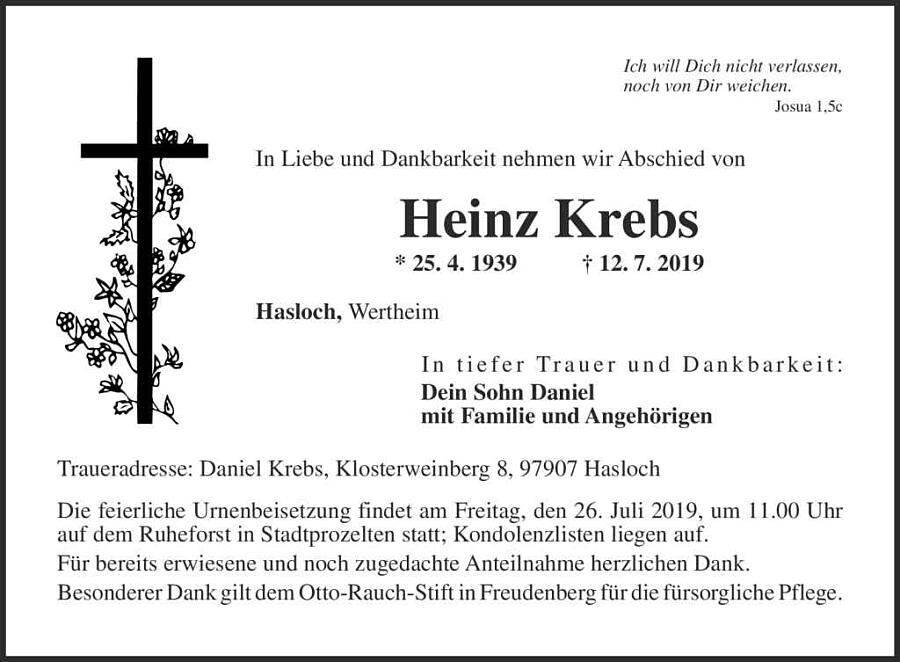 Heinz Krebs