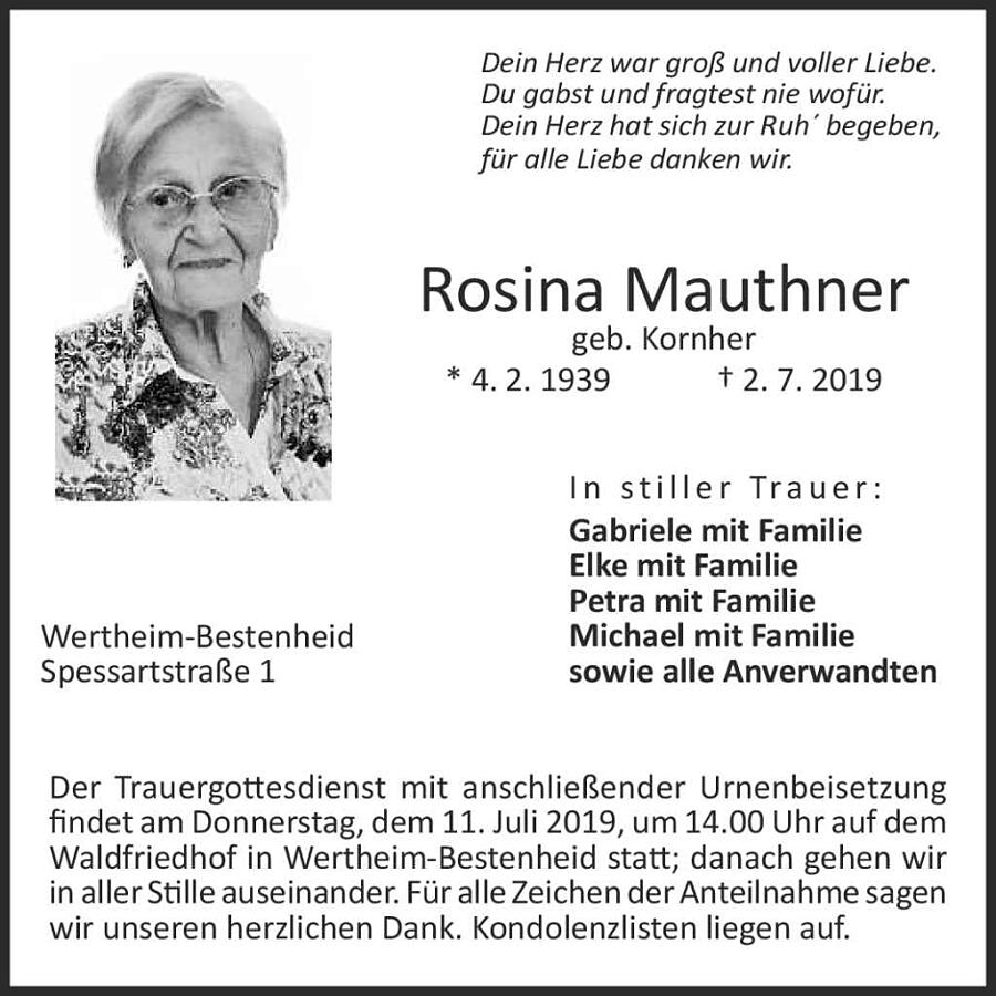 Rosina Mauthner