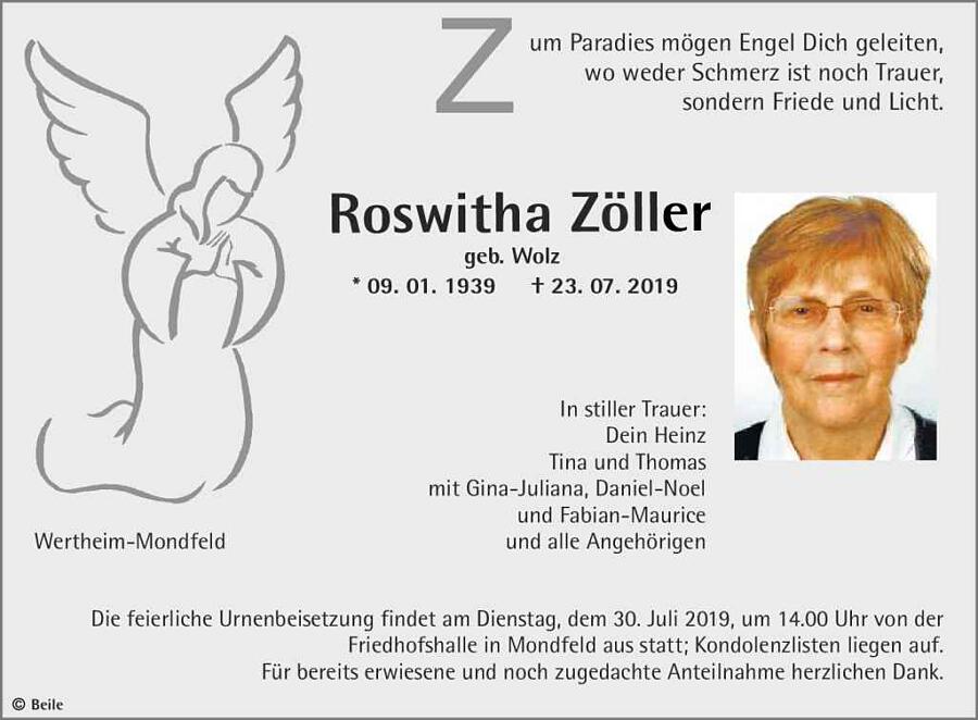 Roswitha Zöller