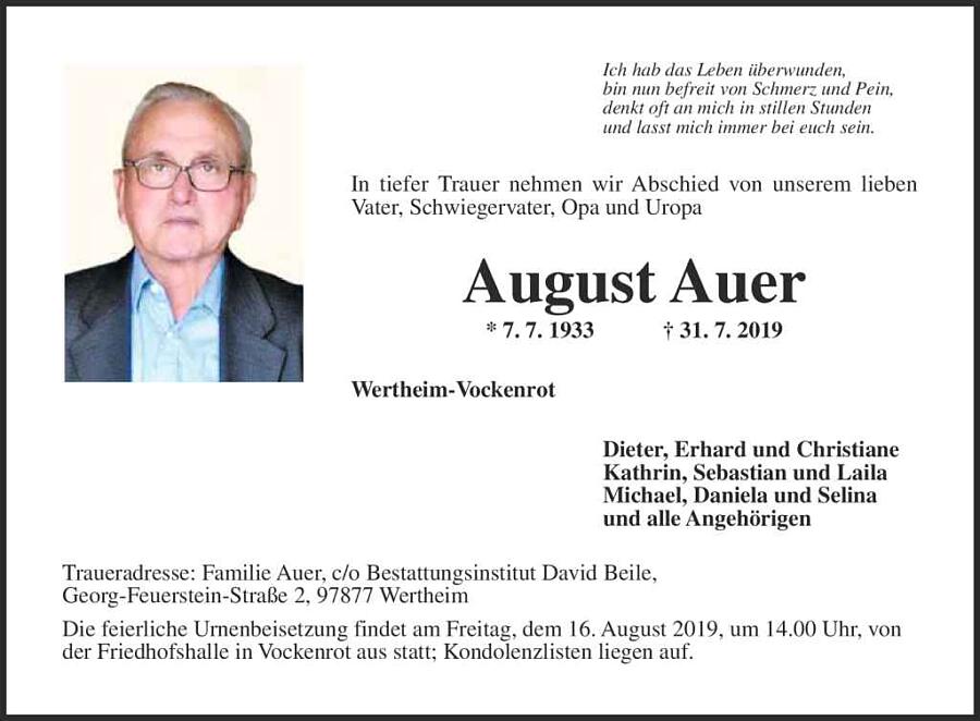 August Auer