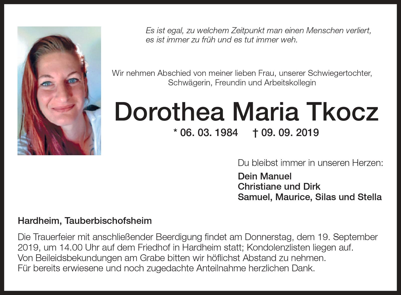 Dorothea Maria Tkocz