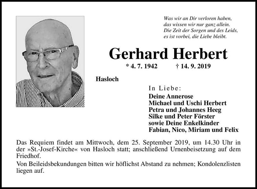 Gerhard Herbert
