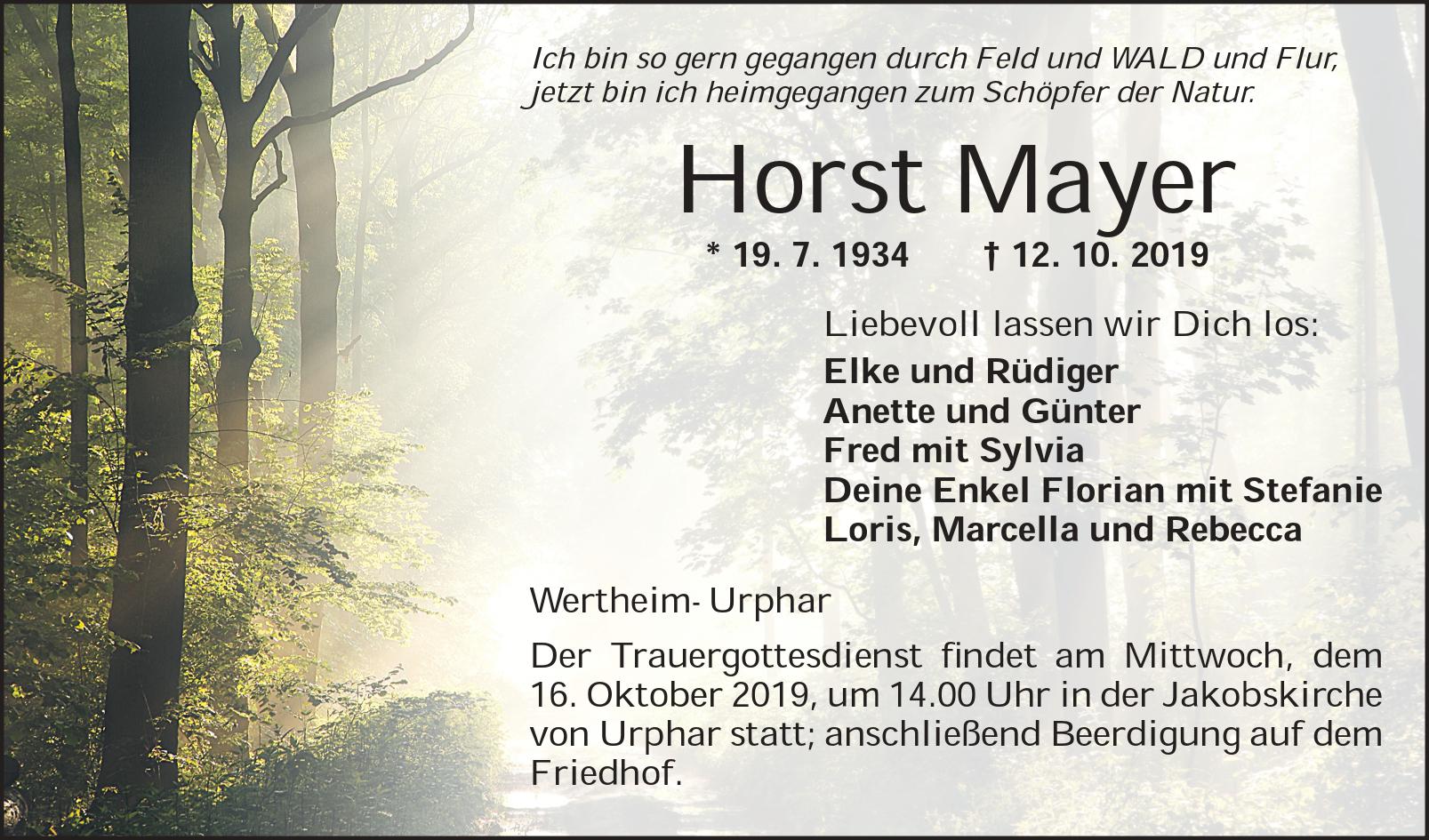 Horst Mayer