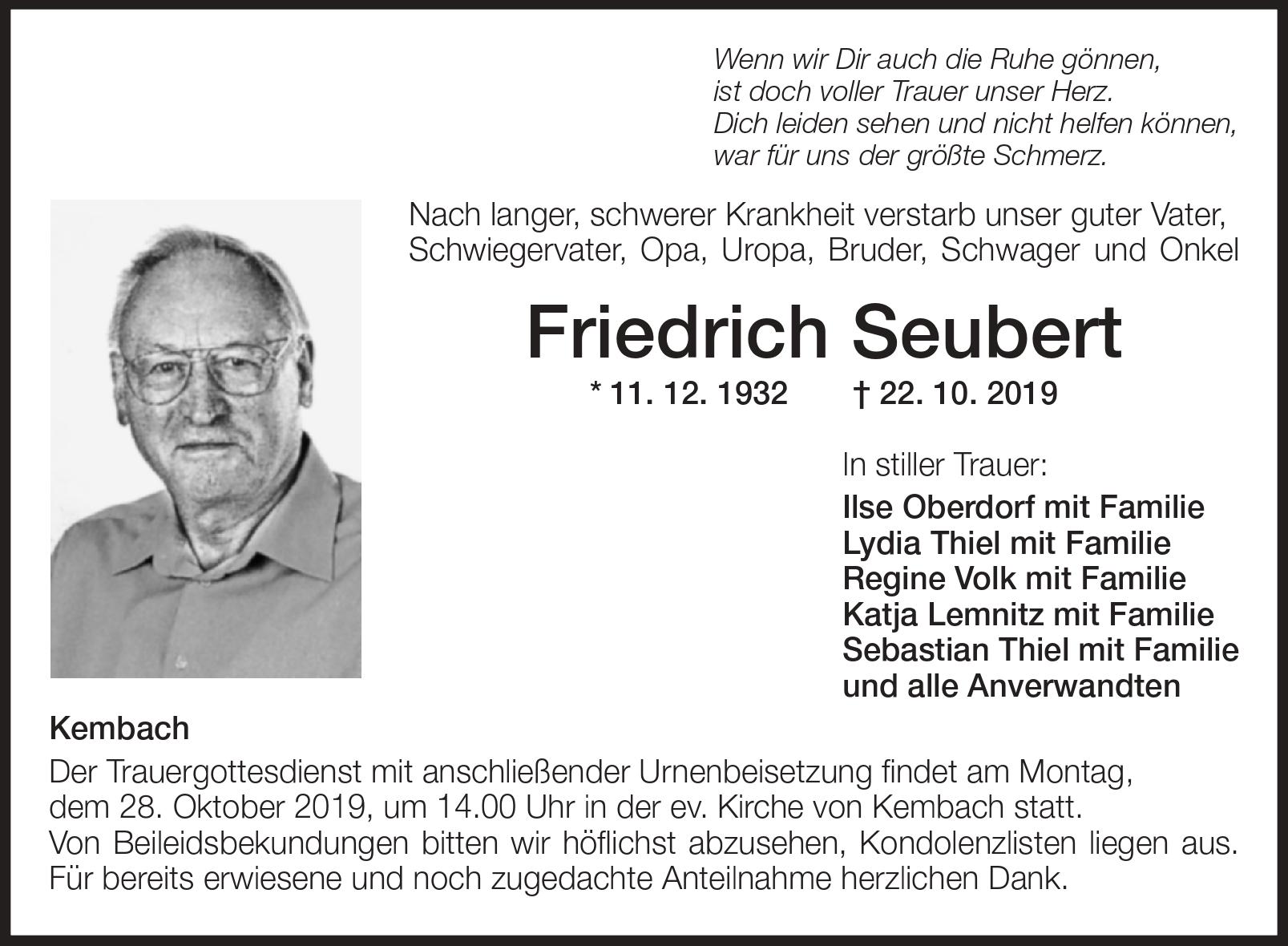 Friedrich Seubert