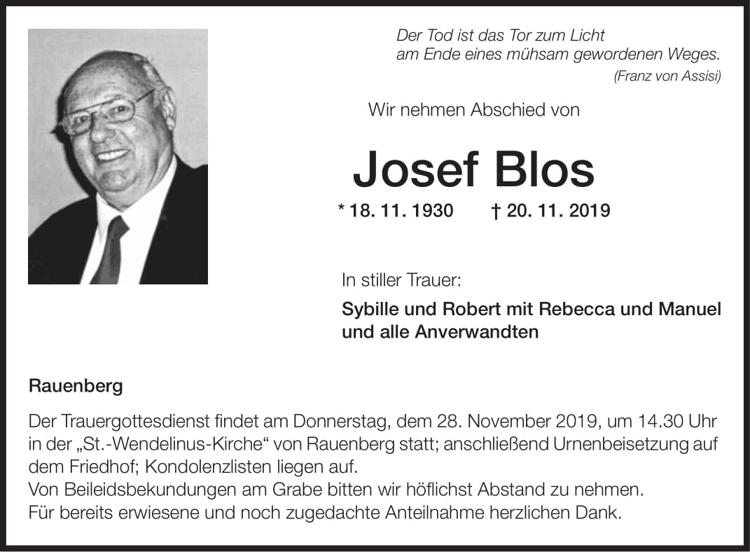 Josef Blos