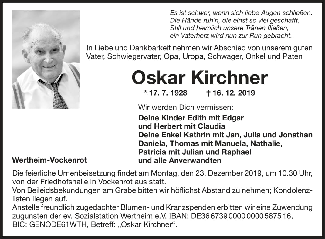 Oskar Kirchner