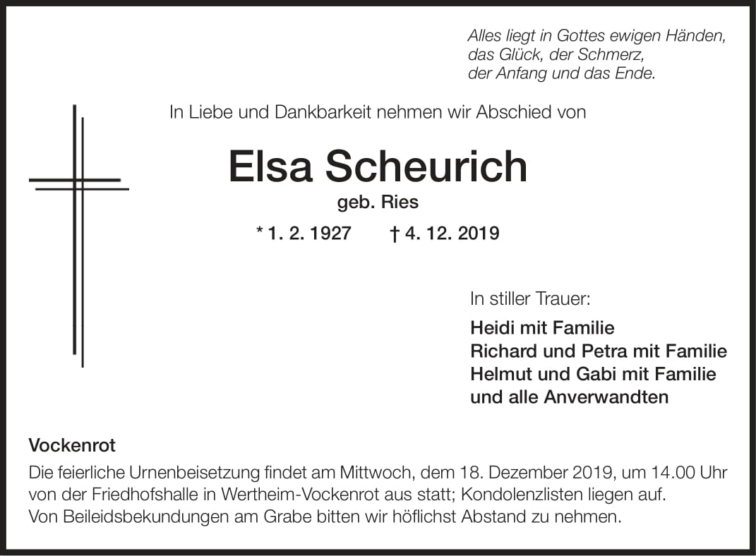 Elsa Scheurich
