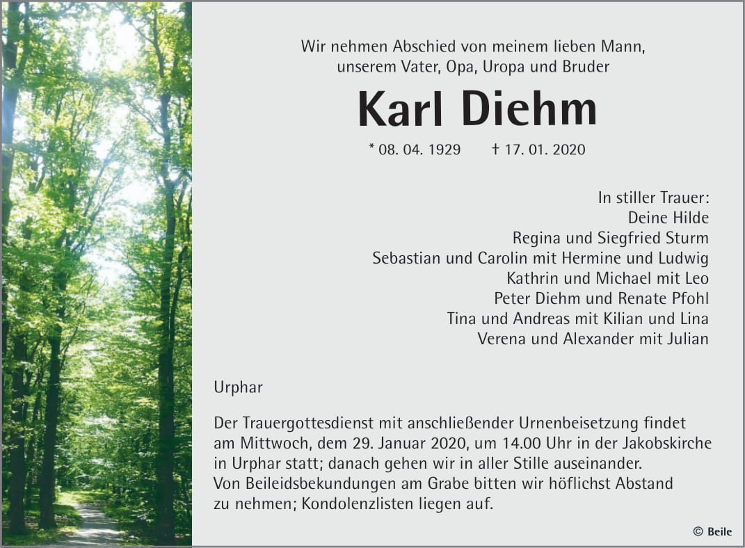 Karl Diehm