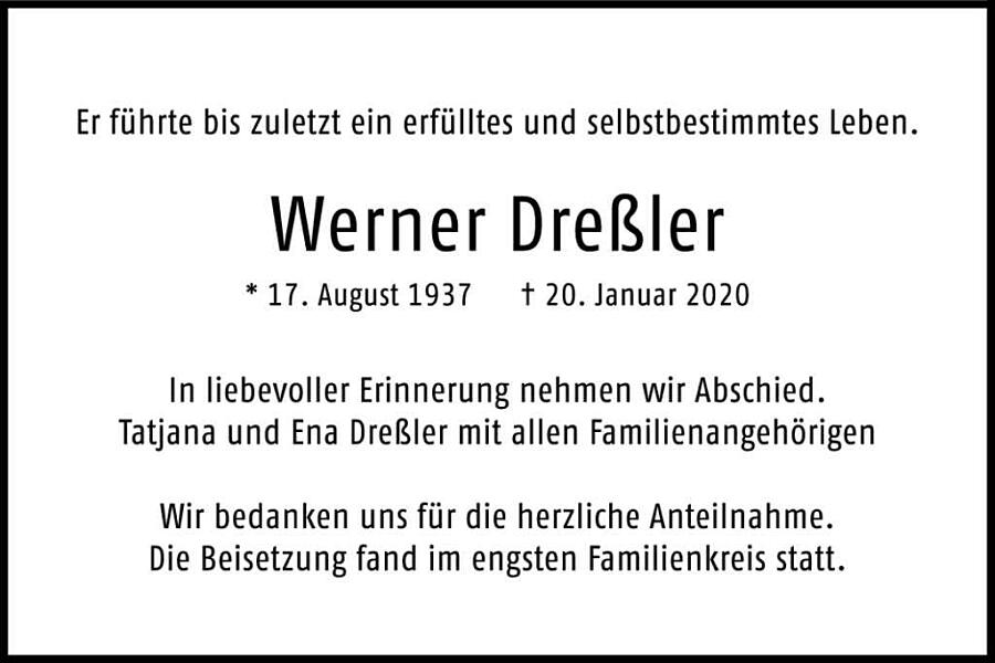 Werner Dreßler