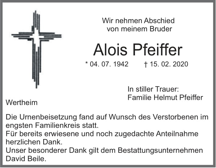 Alois Pfeiffer