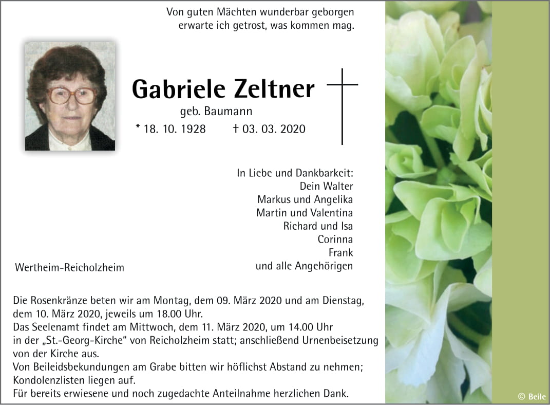 Gabriele Zeltner