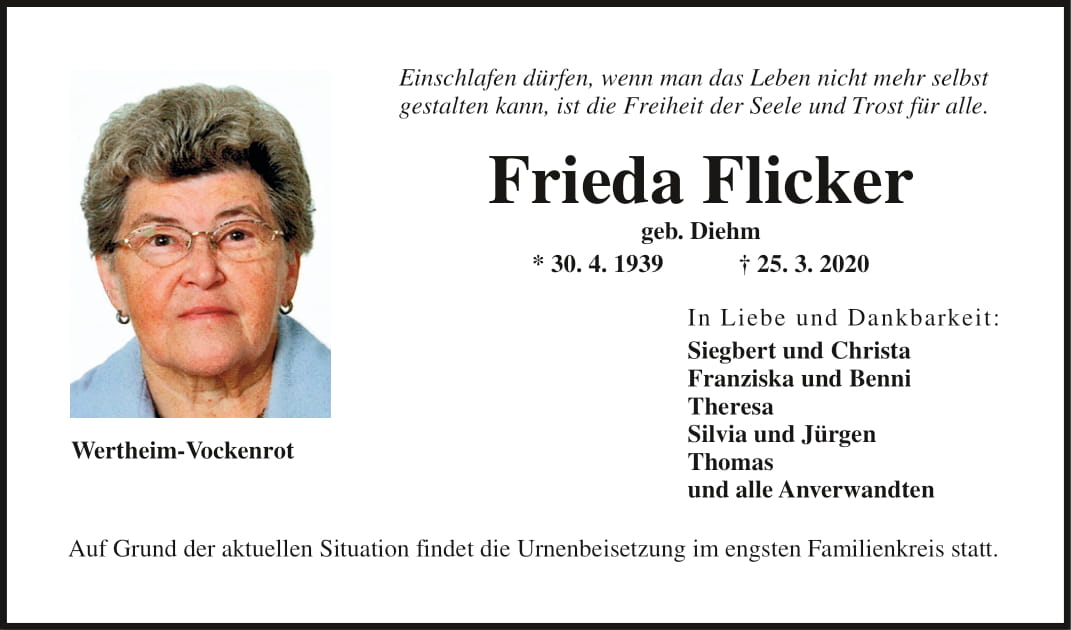 Frieda Flicker