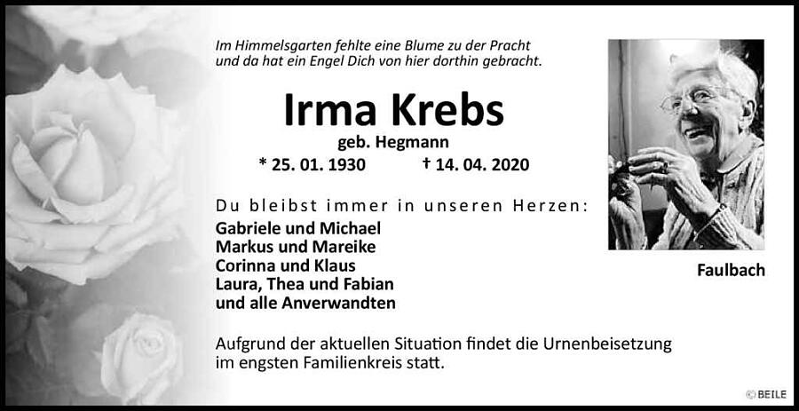 Irma Krebs