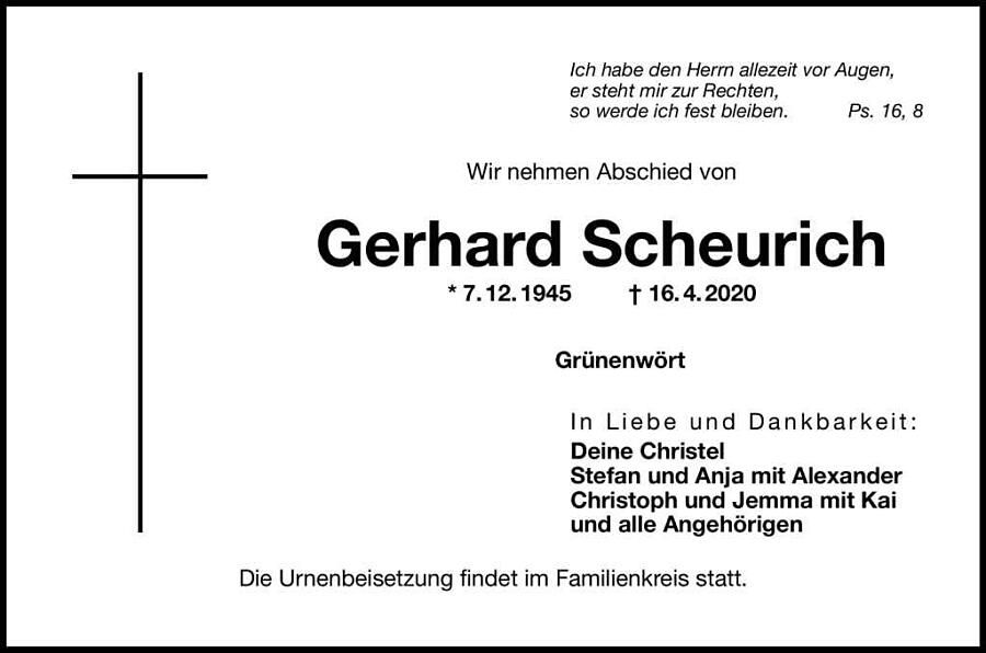 Gerhard Scheurich