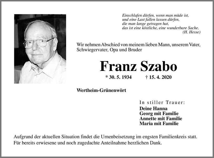 Franz Szabo