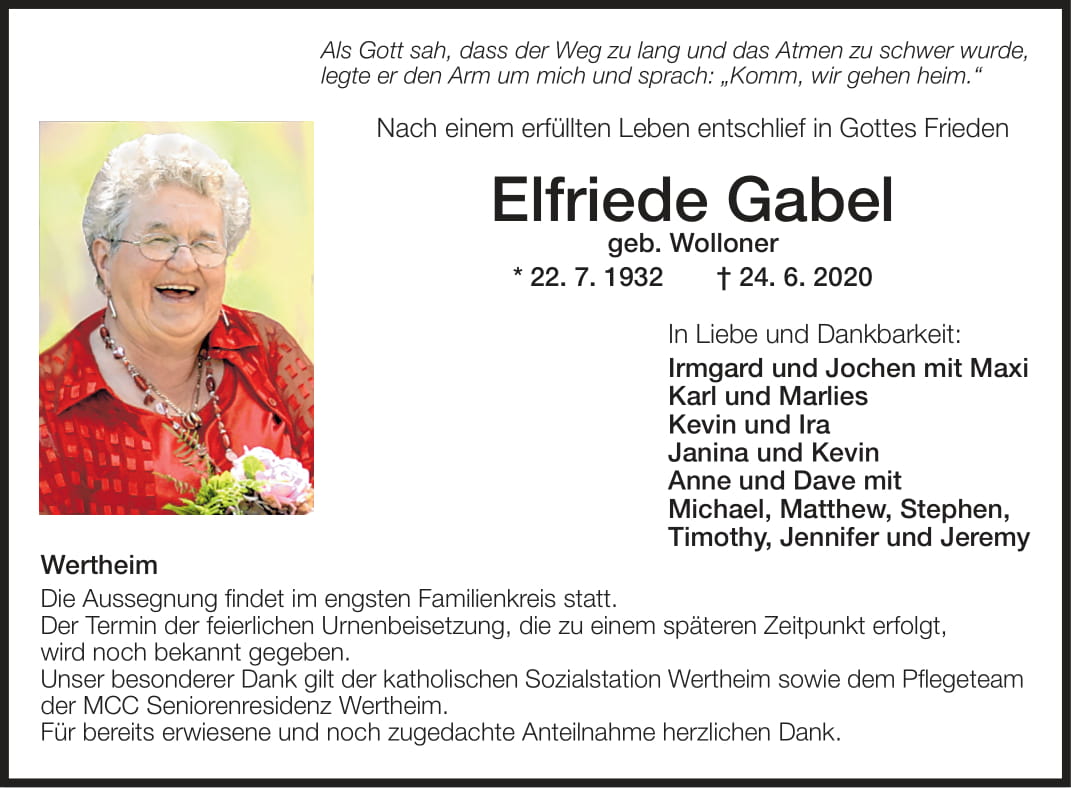 Elfriede Gabel