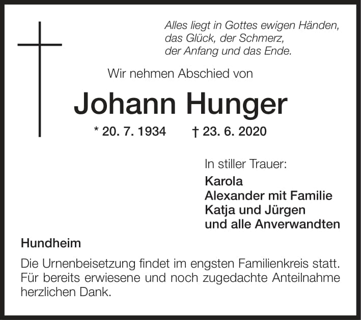 Johann Hunger