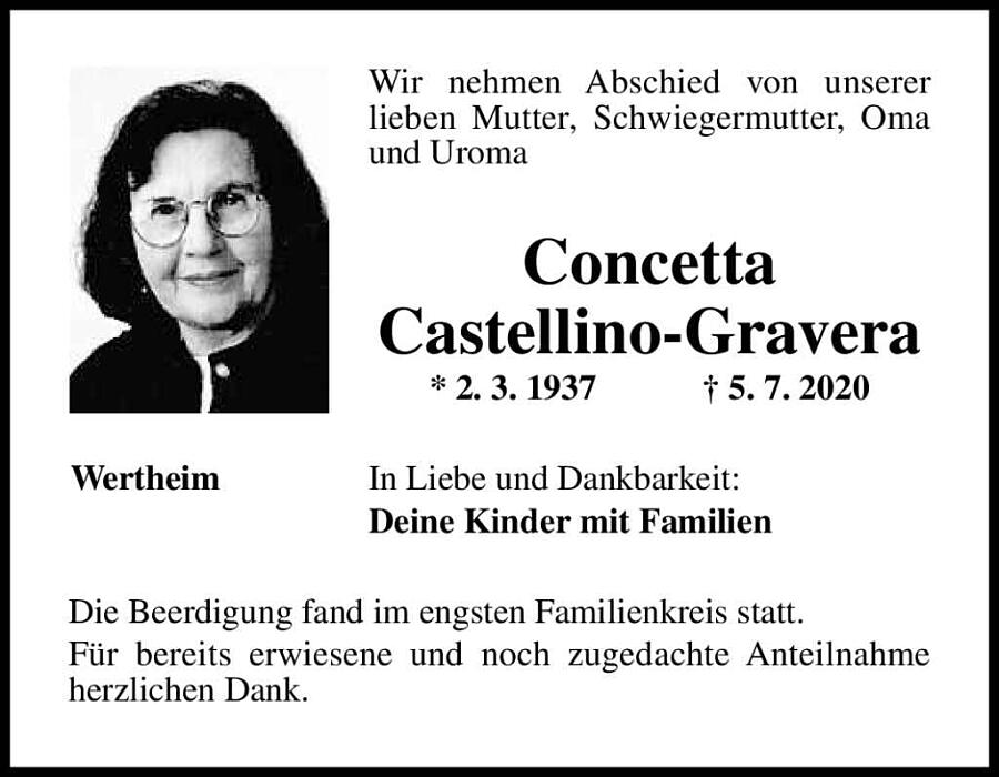 Concetta Castellino-Gravera