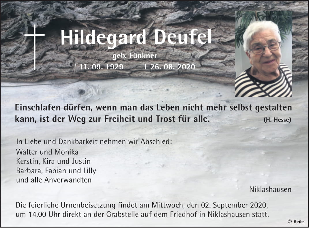 Hildegard Deufel