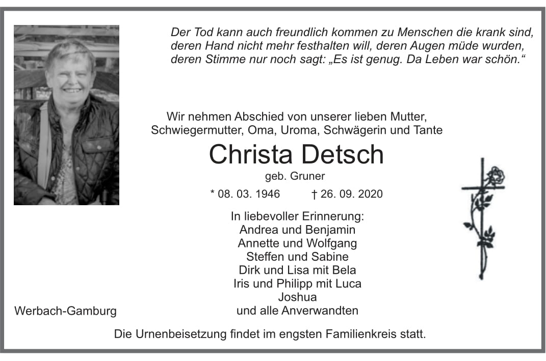 Christa Detsch
