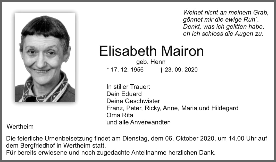 Elisabeth Mairon
