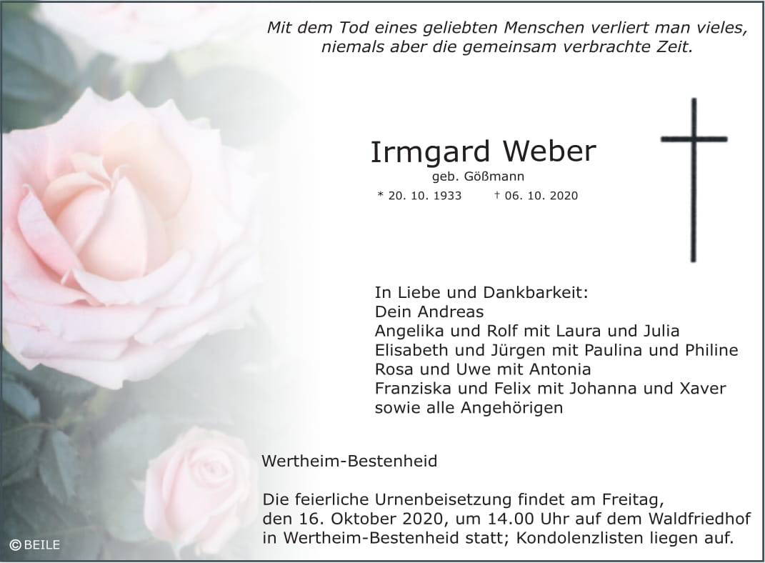 Irmgard Weber