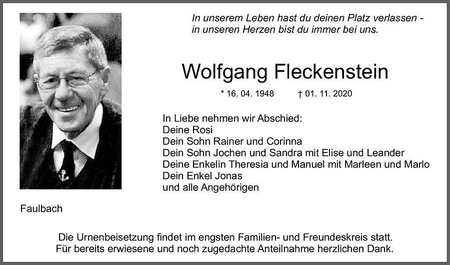 Wolfgang Fleckenstein