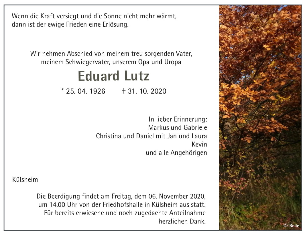 Eduard Lutz