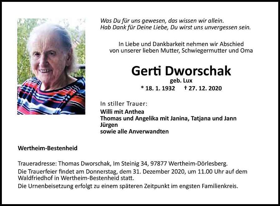 Gerti Dworschak