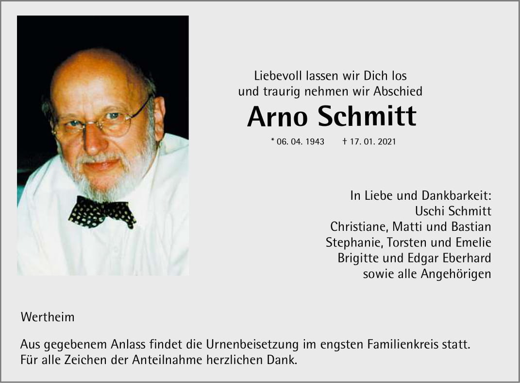 Arno Schmitt