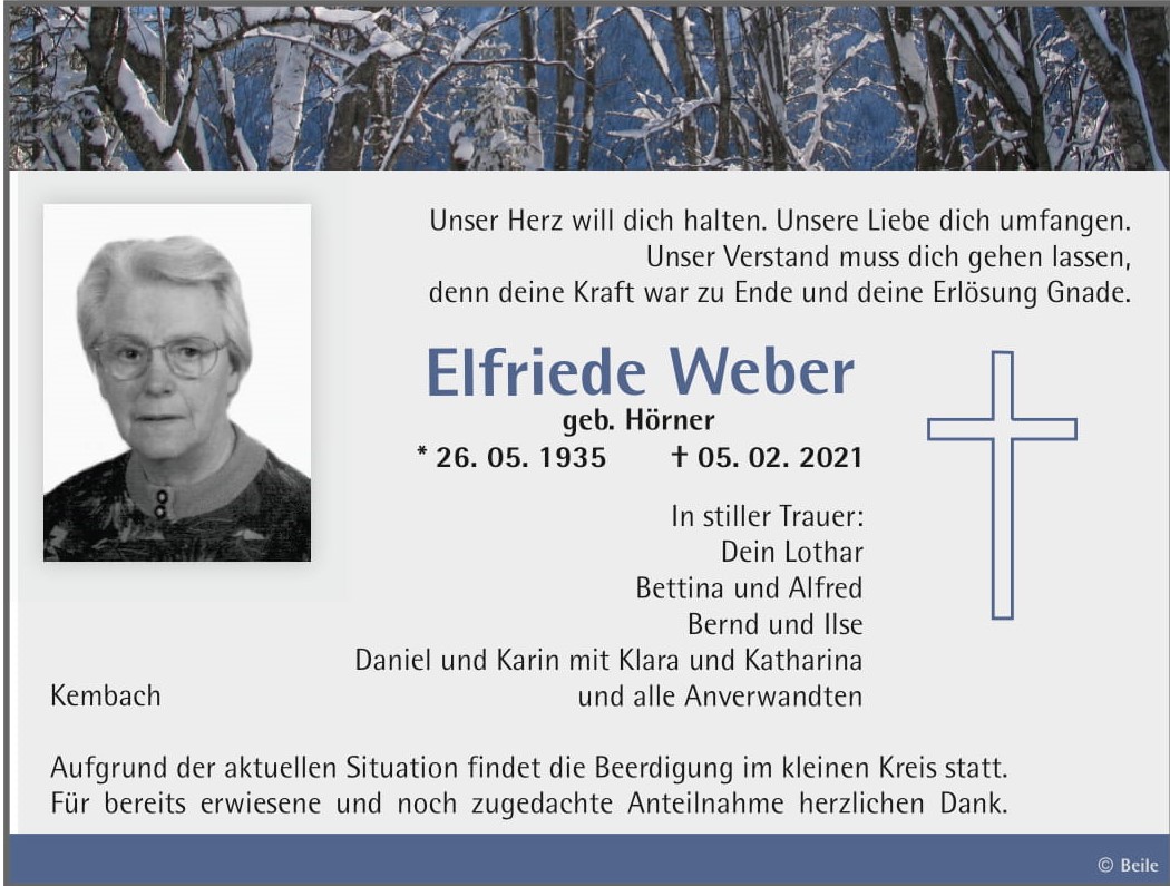 Elfriede Weber