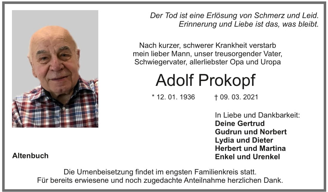 Adolf Prokopf
