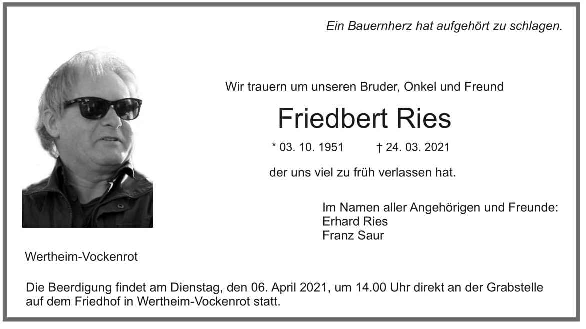 Friedbert Ries