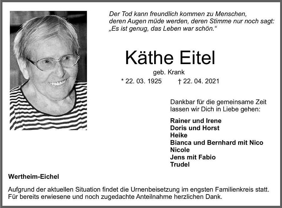 Käthe Eitel