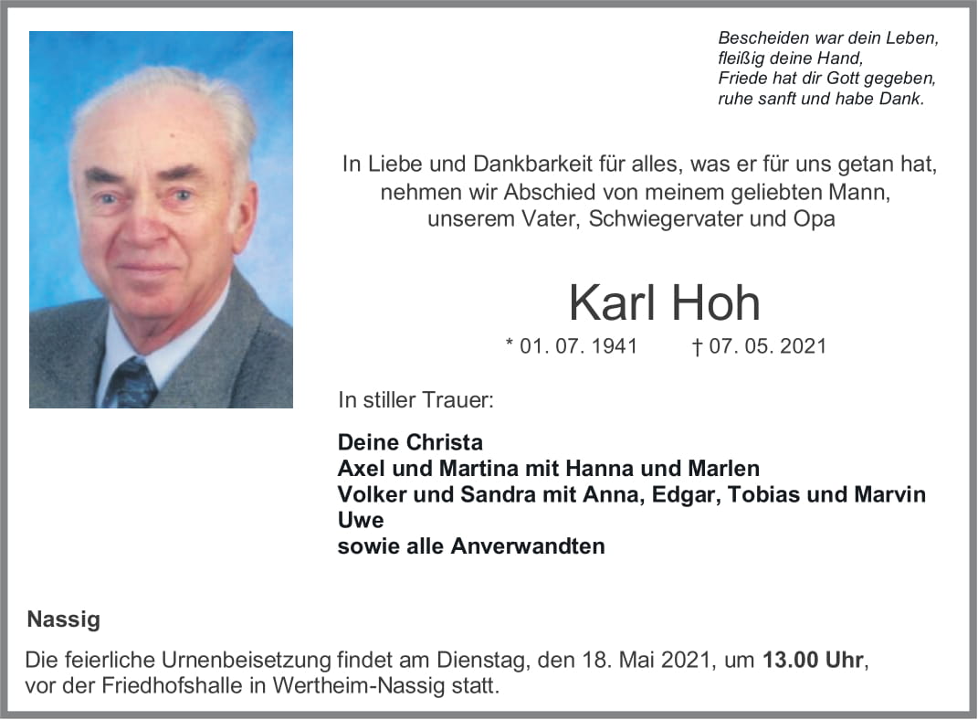 Karl Hoh