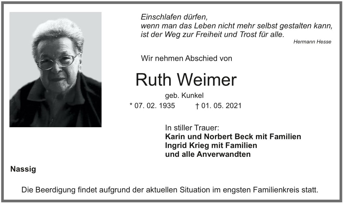 Ruth Weimer
